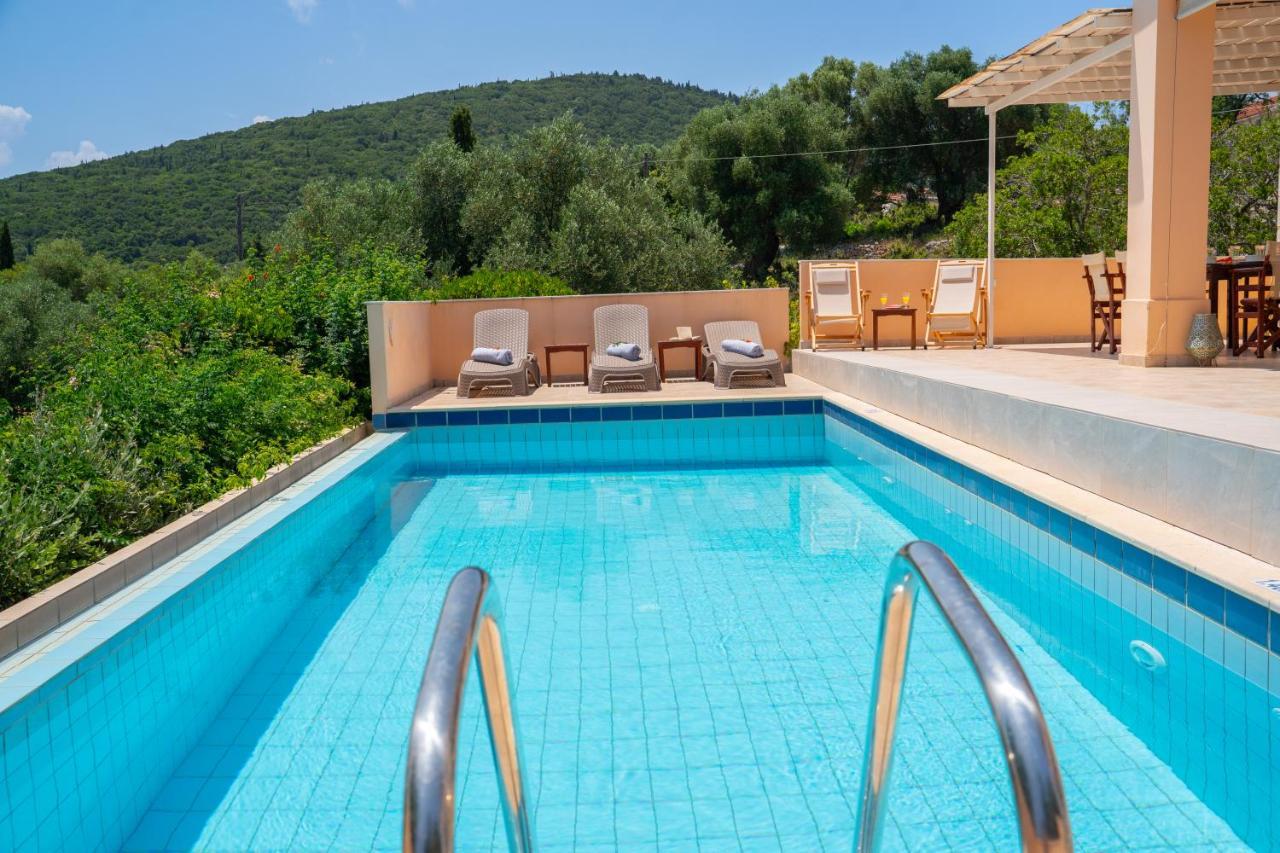 Villa Apollo Up To 8Px, Private Pool Fiskardo Eksteriør billede