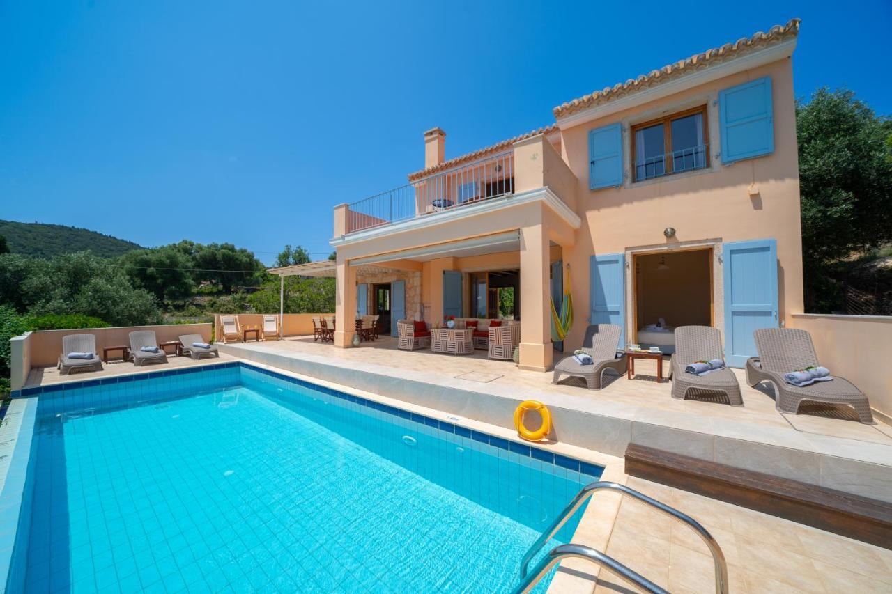 Villa Apollo Up To 8Px, Private Pool Fiskardo Eksteriør billede