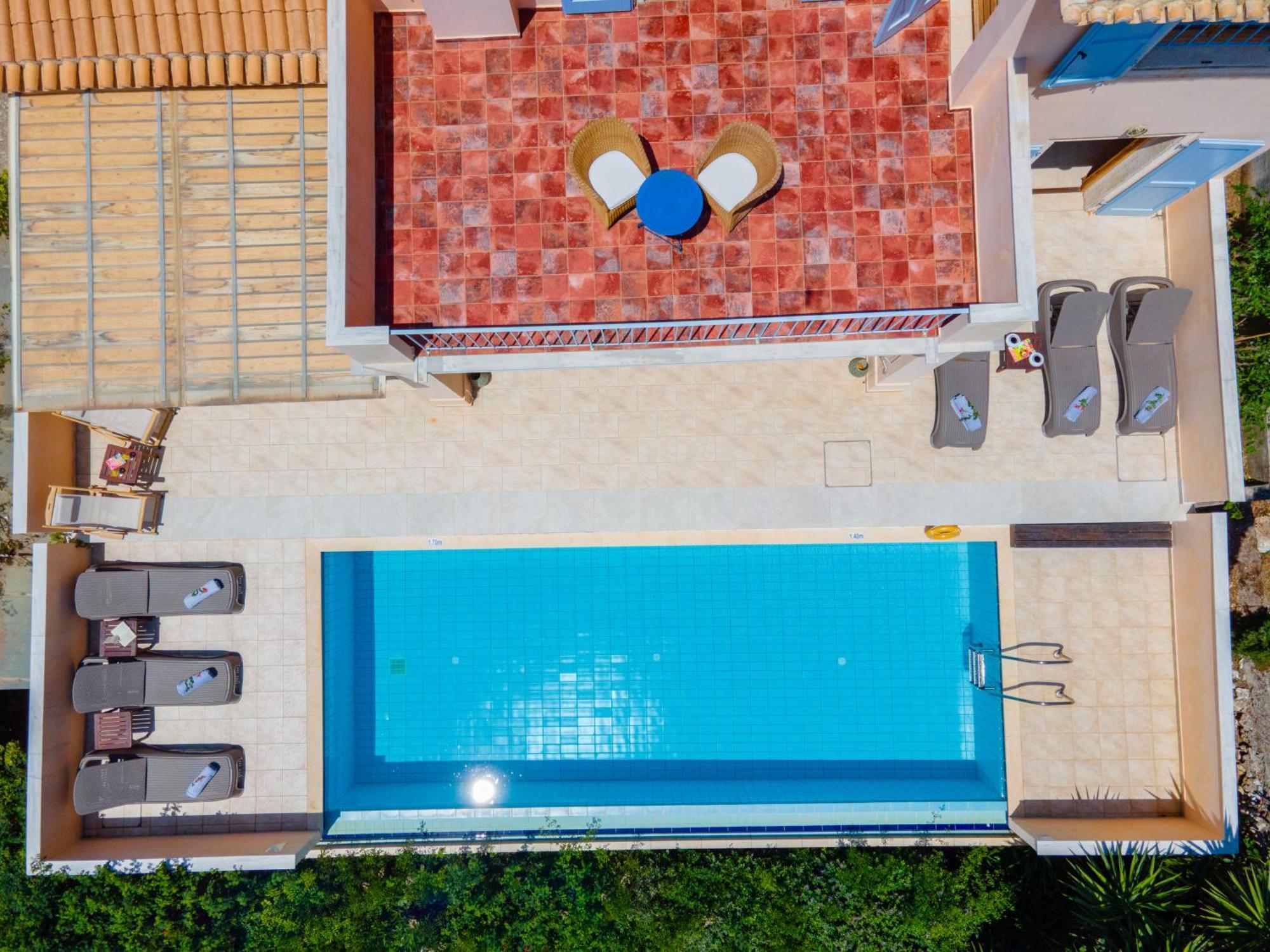 Villa Apollo Up To 8Px, Private Pool Fiskardo Eksteriør billede