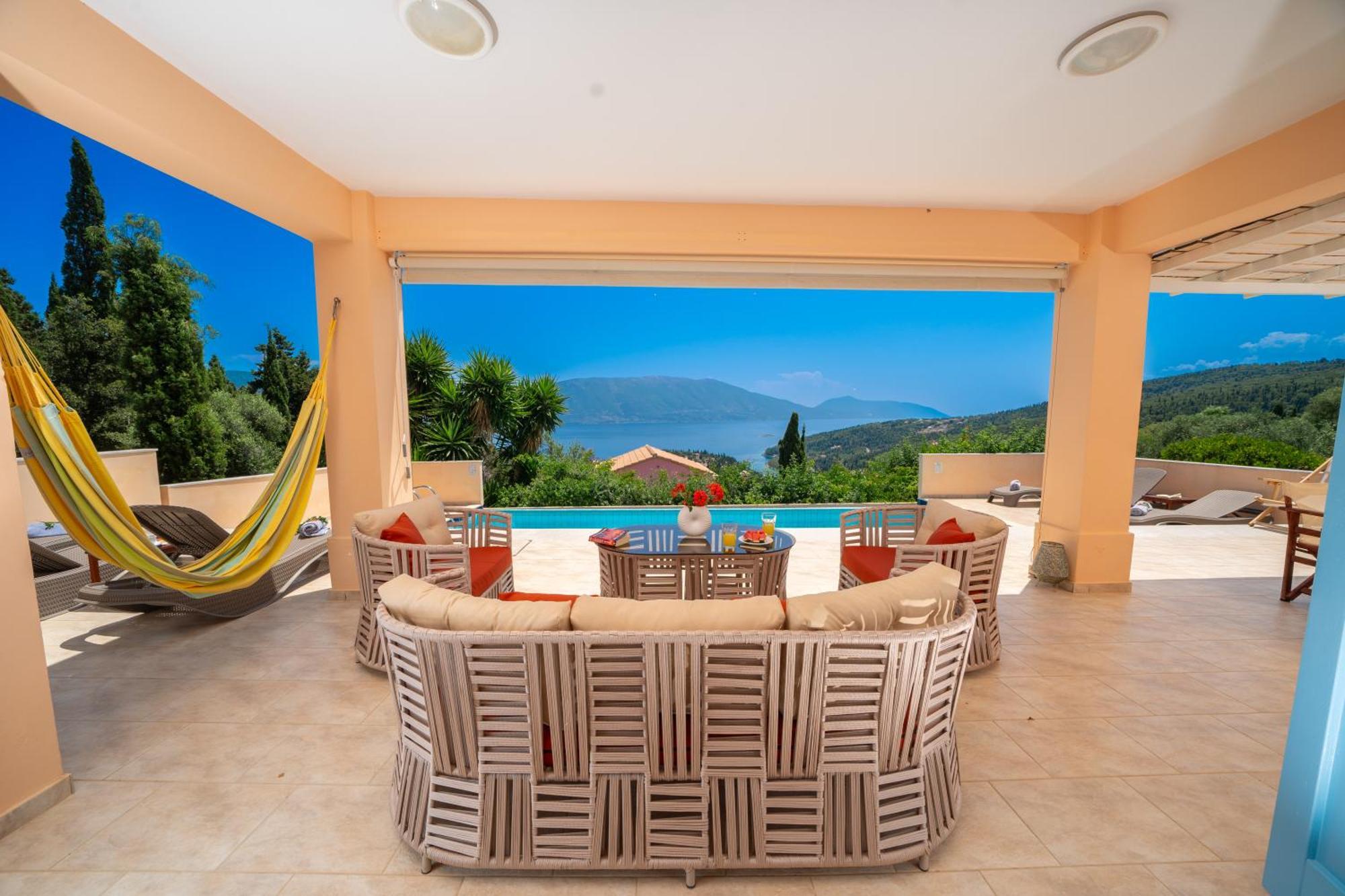 Villa Apollo Up To 8Px, Private Pool Fiskardo Eksteriør billede