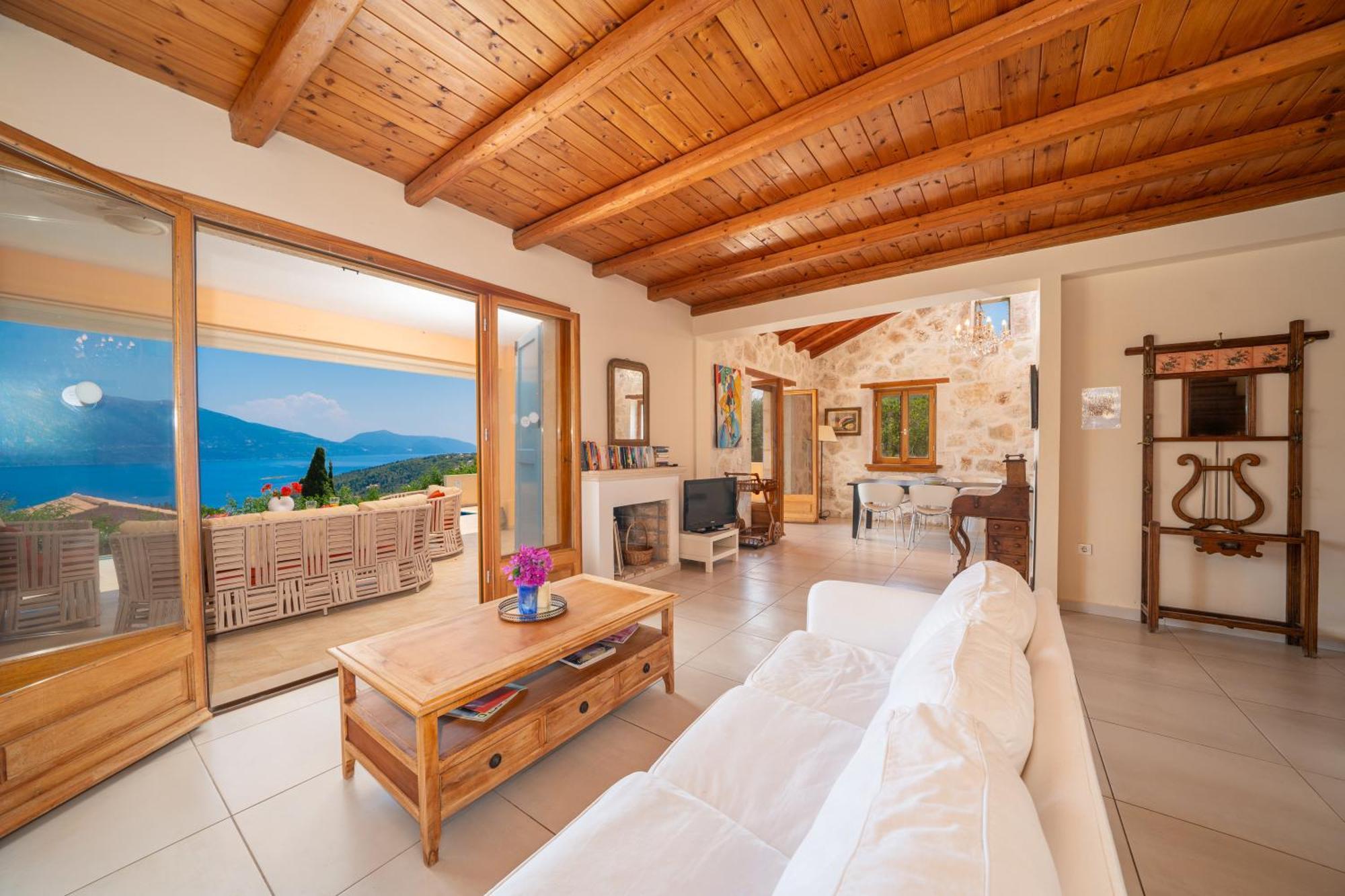 Villa Apollo Up To 8Px, Private Pool Fiskardo Eksteriør billede