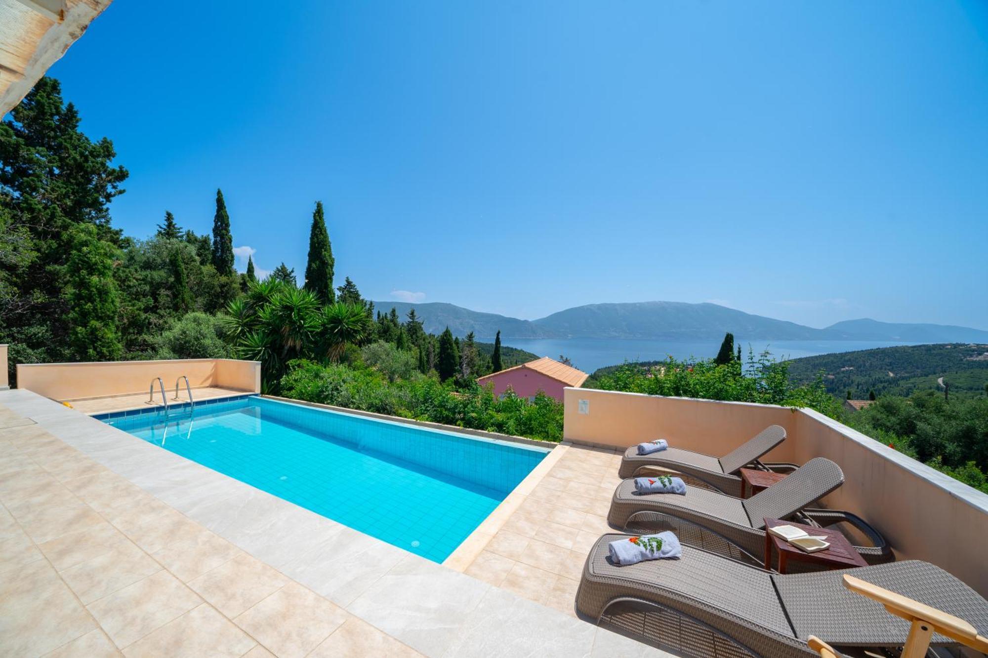 Villa Apollo Up To 8Px, Private Pool Fiskardo Eksteriør billede