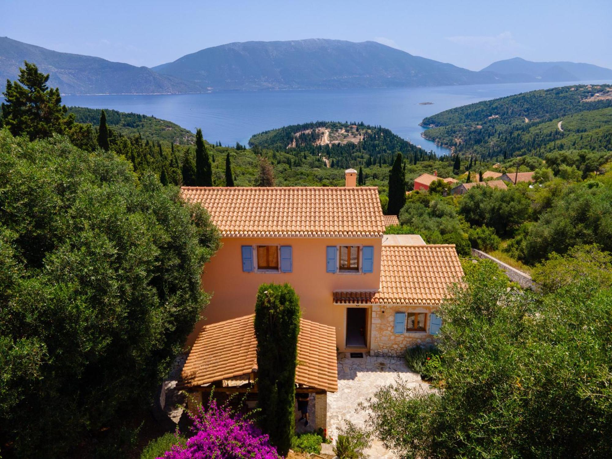 Villa Apollo Up To 8Px, Private Pool Fiskardo Eksteriør billede